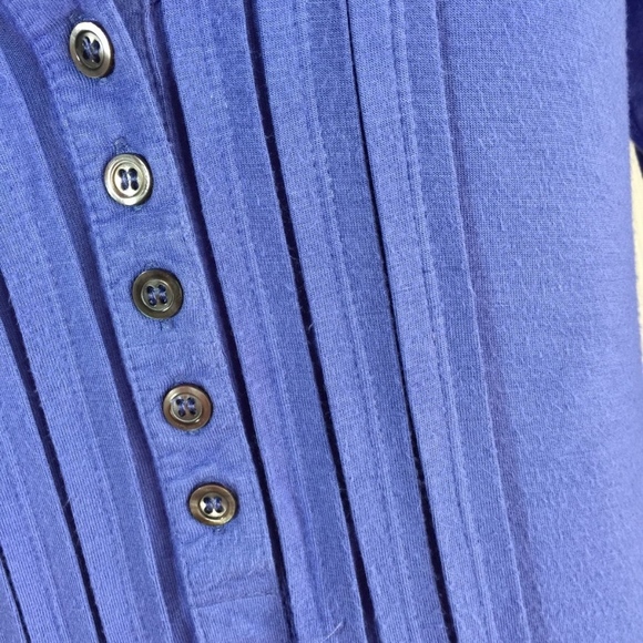 Carmela Achaval pintucked‎ blouse 3/4 sleeve sz 2 - Picture 5 of 7